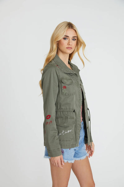 Driftwood Amber Military Jacket