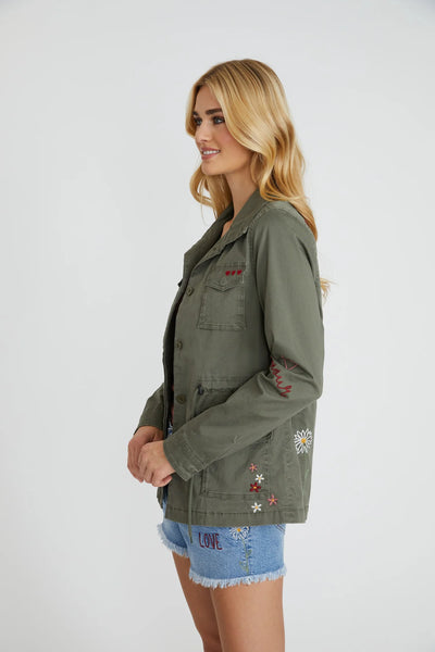 Driftwood Amber Military Jacket