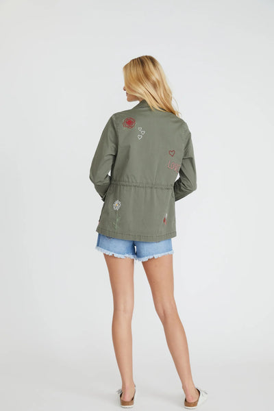 Driftwood Amber Military Jacket