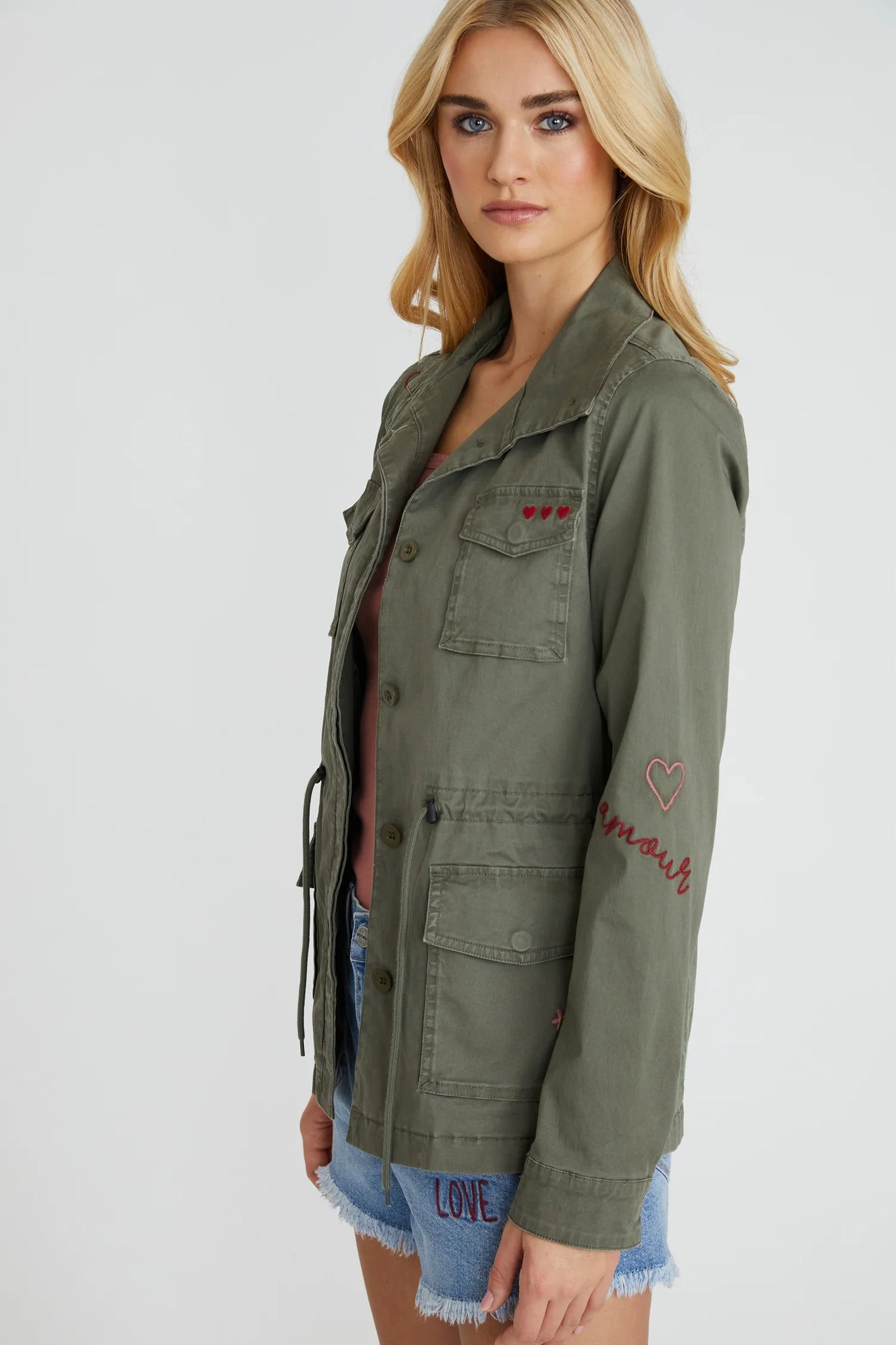 Driftwood Amber Military Jacket