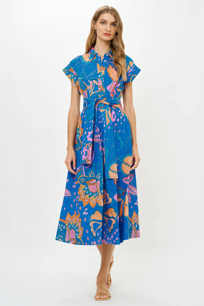 Oliphant Belted Shirt Dress