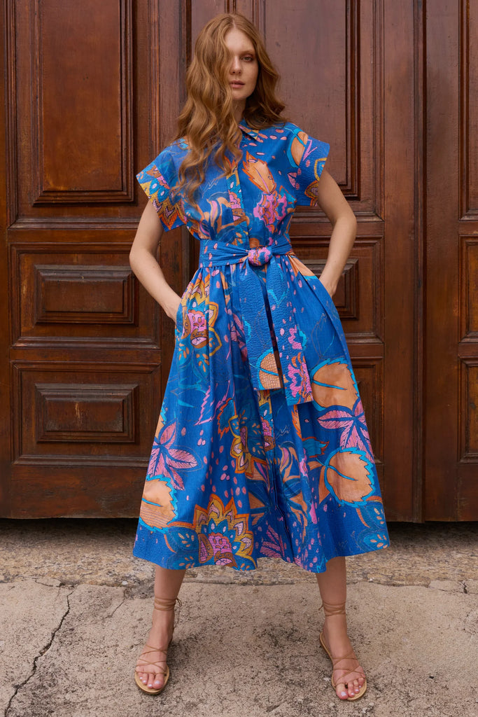 belted shirt dresses Dress Designed to take the guesswork out of putting together a timeless look Belted Shirt Dress - Antico
