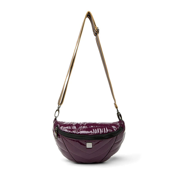 Think Royln Little Runaway-Aubergine Patent