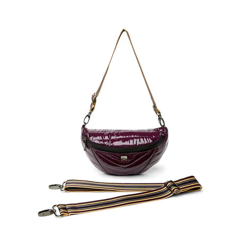 Think Royln Little Runaway-Aubergine Patent