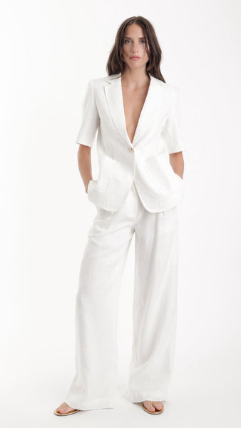Karina Grimaldi Aven Linen Blazer