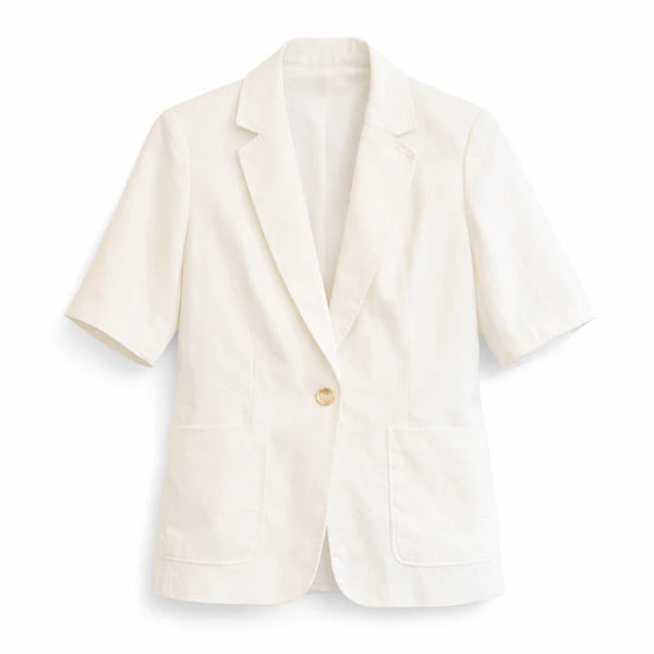Karina Grimaldi Aven Linen Blazer