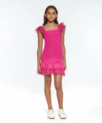 Peixoto Little Belle Dress-Pink Crush