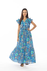 Bindu Cristi Top-Royal Blue