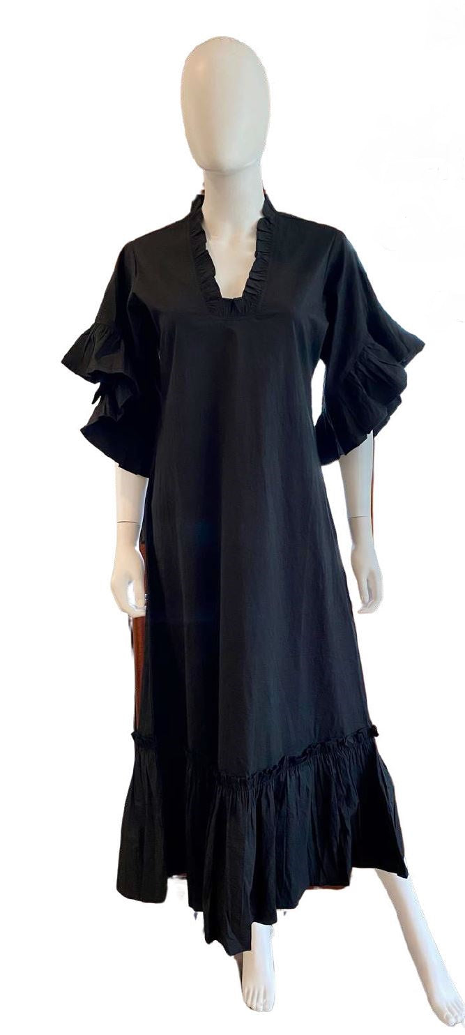 Fitzroy & Willa Soleil Dress-Black