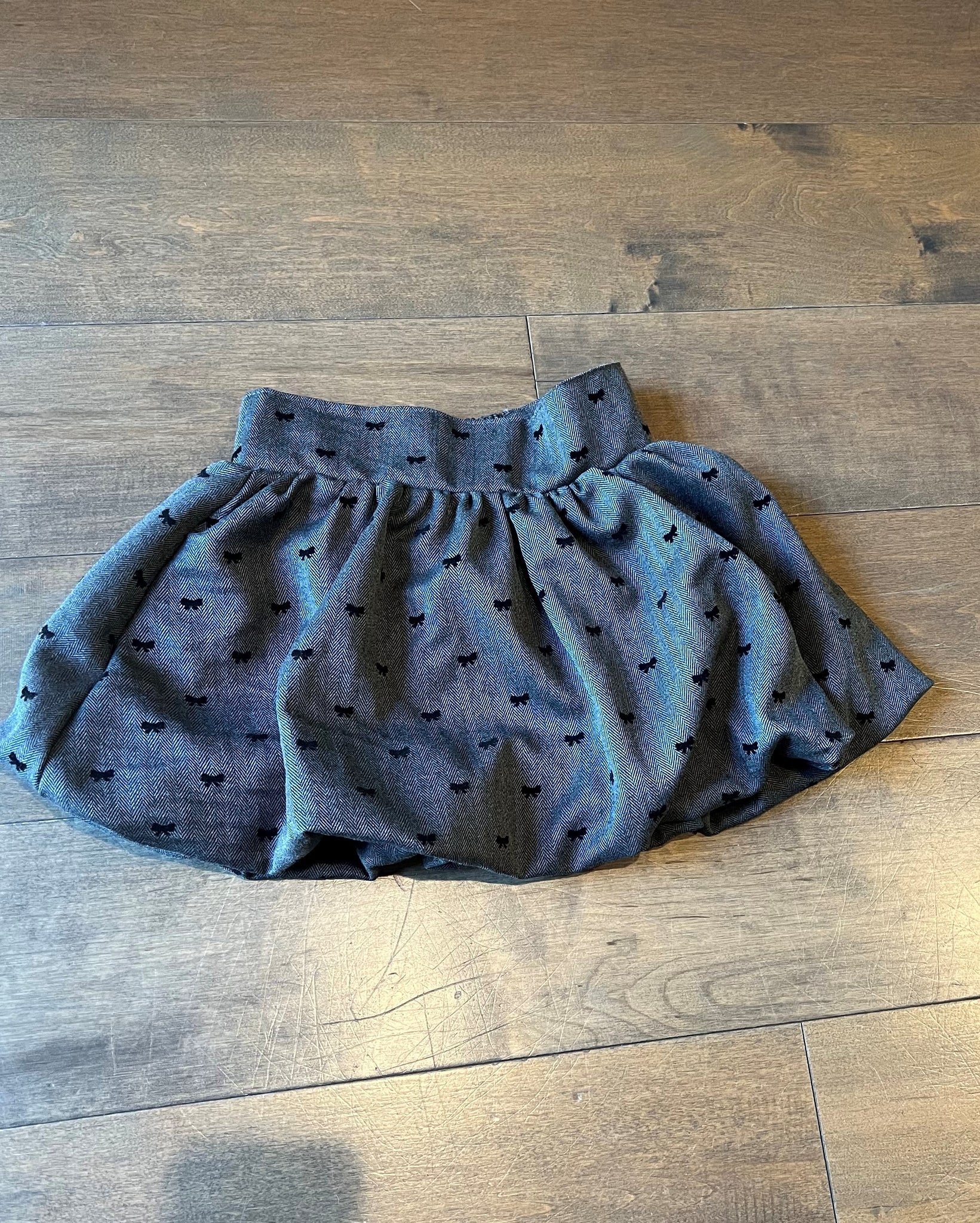 FBZ All Over Bow Bubble Skirt
