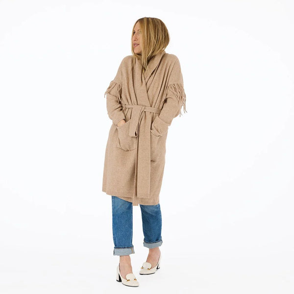 Kerri Rosenthal Cali Fringe Cardigan