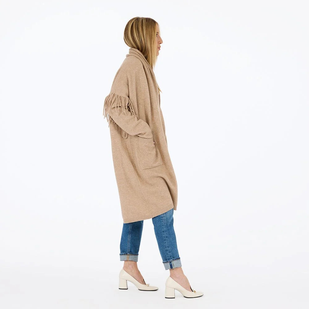 Kerri Rosenthal Cali Fringe Cardigan – Muse