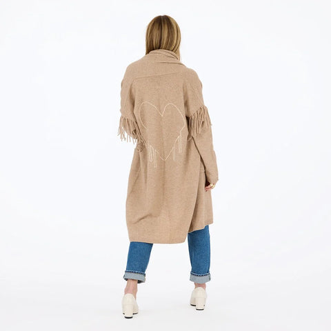 Kerri Rosenthal Cali Fringe Cardigan
