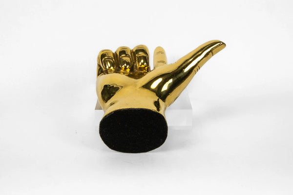 PRIZE Cougar Paw Hand Sculpture in Brass