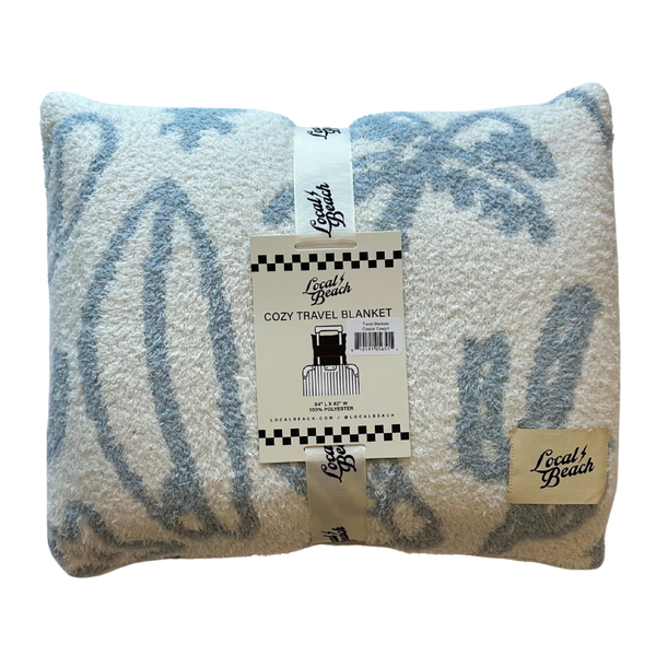 Local Beach Cozy Travel Blanket