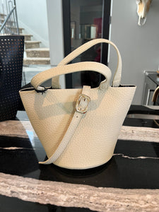 Remi Reid Joya Bucket Bag-Cream