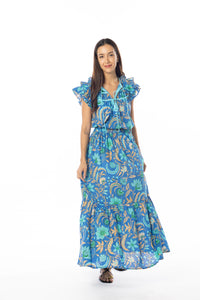 Bindu Cristi Top-Royal Blue