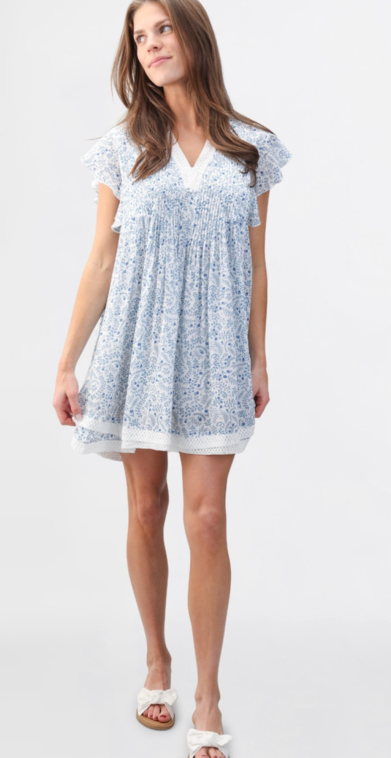 Navy Bleu Eden Dress
