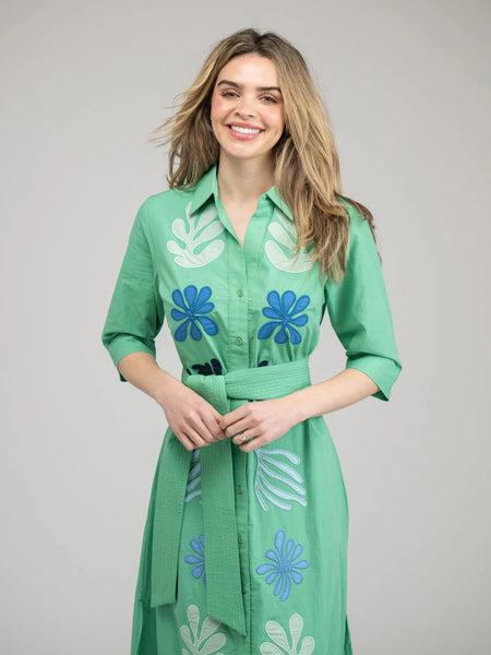 Beau & Ro Eloise Leaf Dress