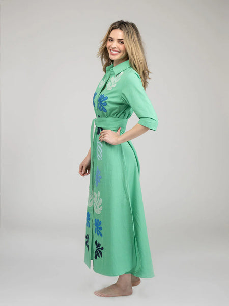Beau & Ro Eloise Leaf Dress
