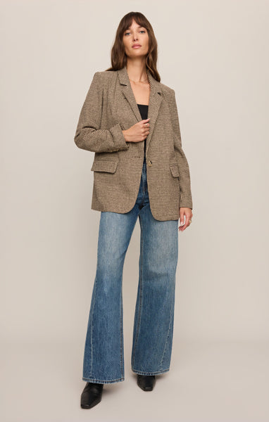 Z Supply Evan Houndstooth Blazer