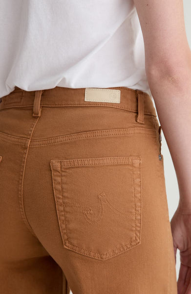 AG Denim Saige Wide Leg Crop - Ginger