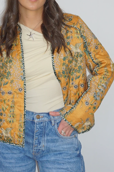 Nibi Fallon Quilted Reversible Jacket