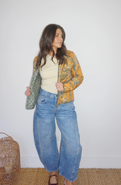 Nibi Fallon Quilted Reversible Jacket