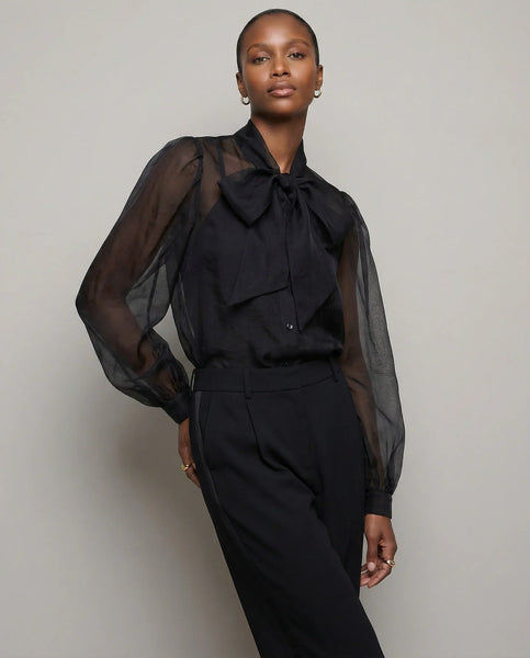 The Shirt 'The LS French Bow Shirt'