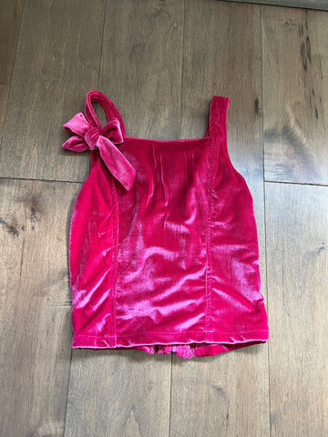 Flowers by Zoe Velvet Bow Top