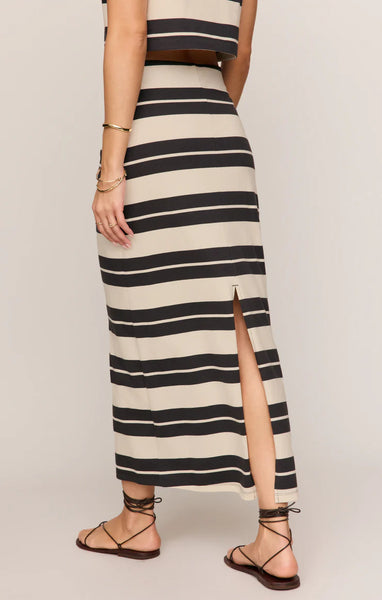 Z Supply Gai Striped Midi Skirt