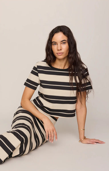 Z Supply Gai Striped Midi Skirt