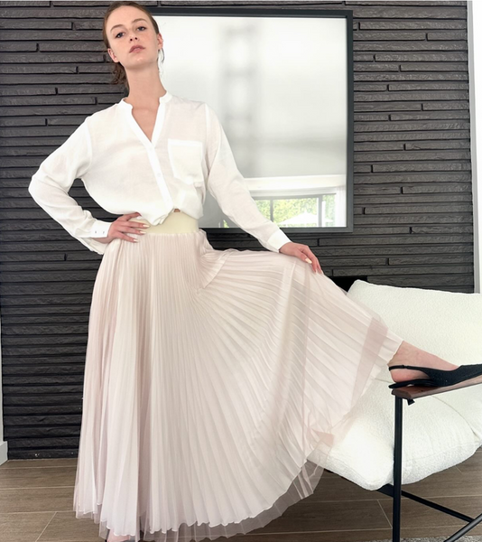 Loyd Ford Grace Taupe Skirt