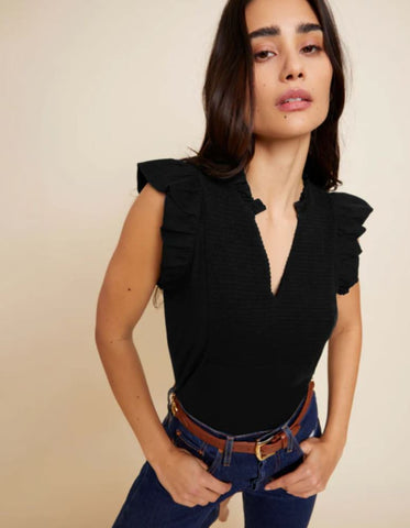 Nation Ltd. Habiba Fancy Tank-Black
