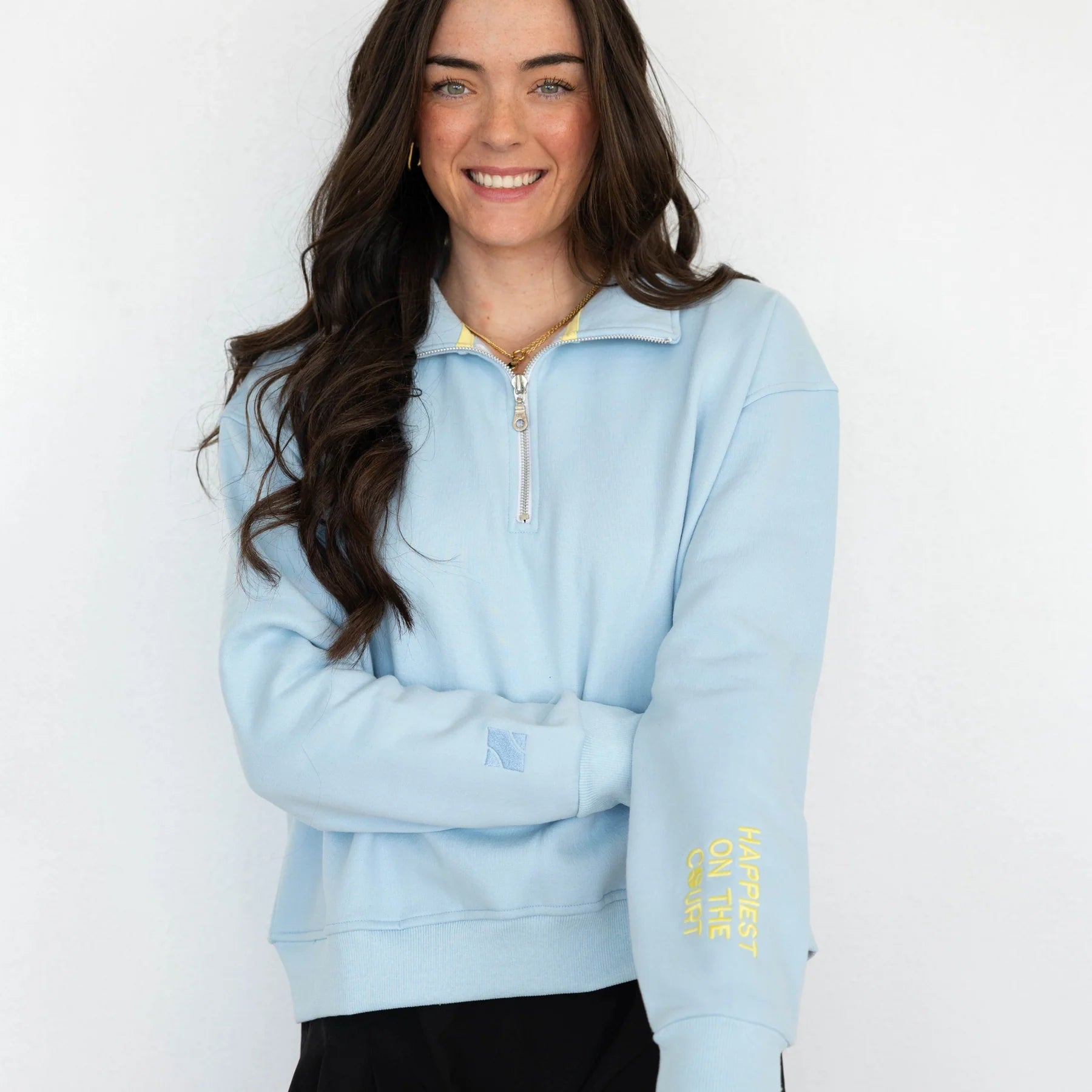 CourtLife 'Happiest on the Court' Quarter Zip
