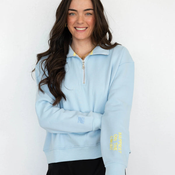 CourtLife 'Happiest on the Court' Quarter Zip