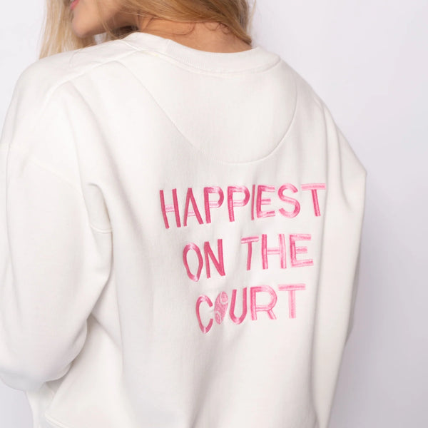 CourtLife 'Happiest on the Court' Sweatshirt