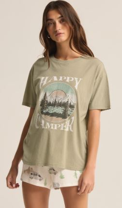 Z Supply Happy Camper Tee