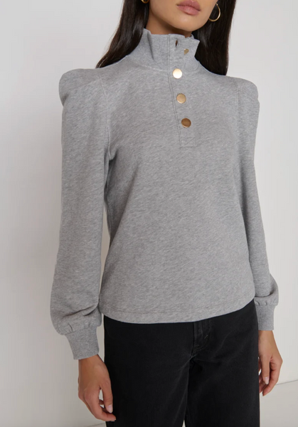 Nation Ltd. Jessie Sweatshirt-Heather Grey
