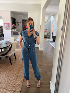 Patty Kim Belted Jumpsuit