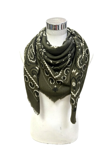 Linet Grand Carre Laine Bandana Scarf