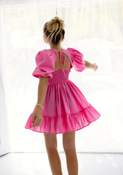 Peixoto Girls Logan Dress-Pink
