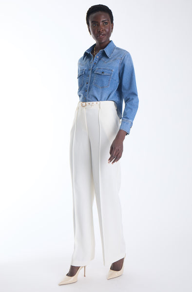 Karina Grimaldi Mica Denim Shirt