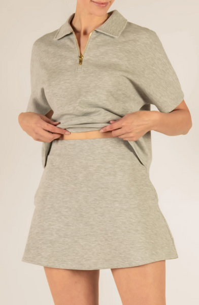 P. Cill Berkley A-Line Mini Skirt