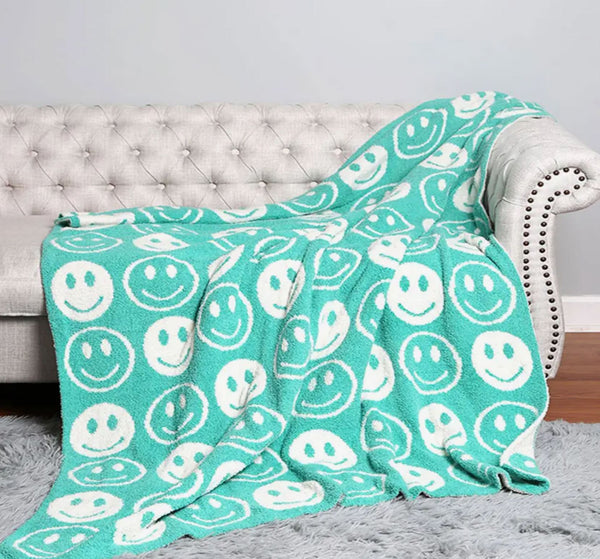 South Happy Face Blanket