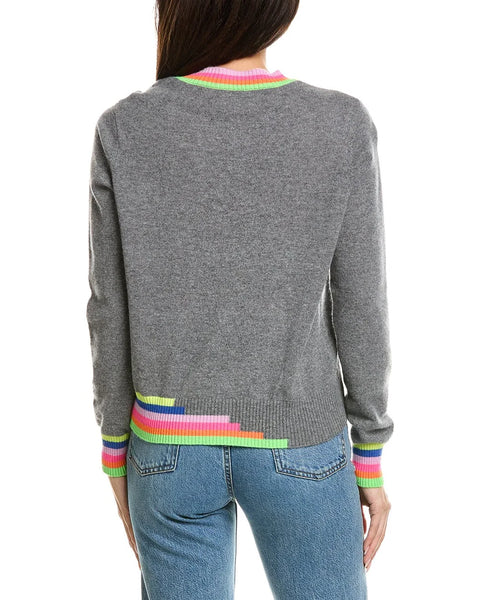 Brodie Multi Colored Trim Crew