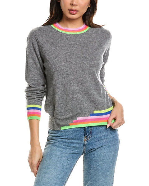 Brodie Multi Colored Trim Crew