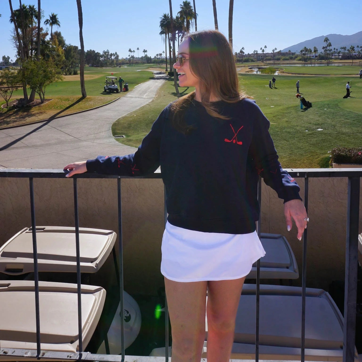 CourtLife Golf Clubs Sleeves Sweatshirt