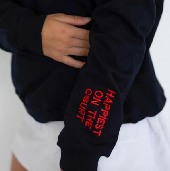 CourtLife 'Happiest on the Court' Quarter Zip