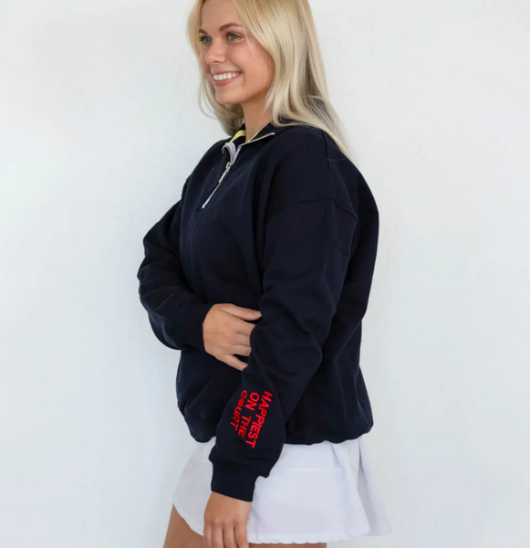 CourtLife 'Happiest on the Court' Quarter Zip